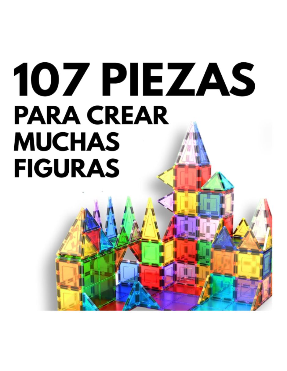 Juguete interactivo calmito bloques magnéticos de construcción 2