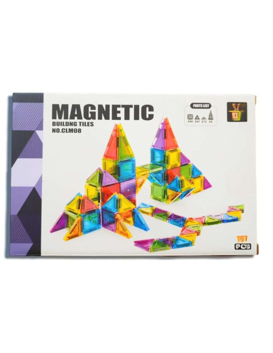Juguete interactivo calmito bloques magnéticos de construcción 4