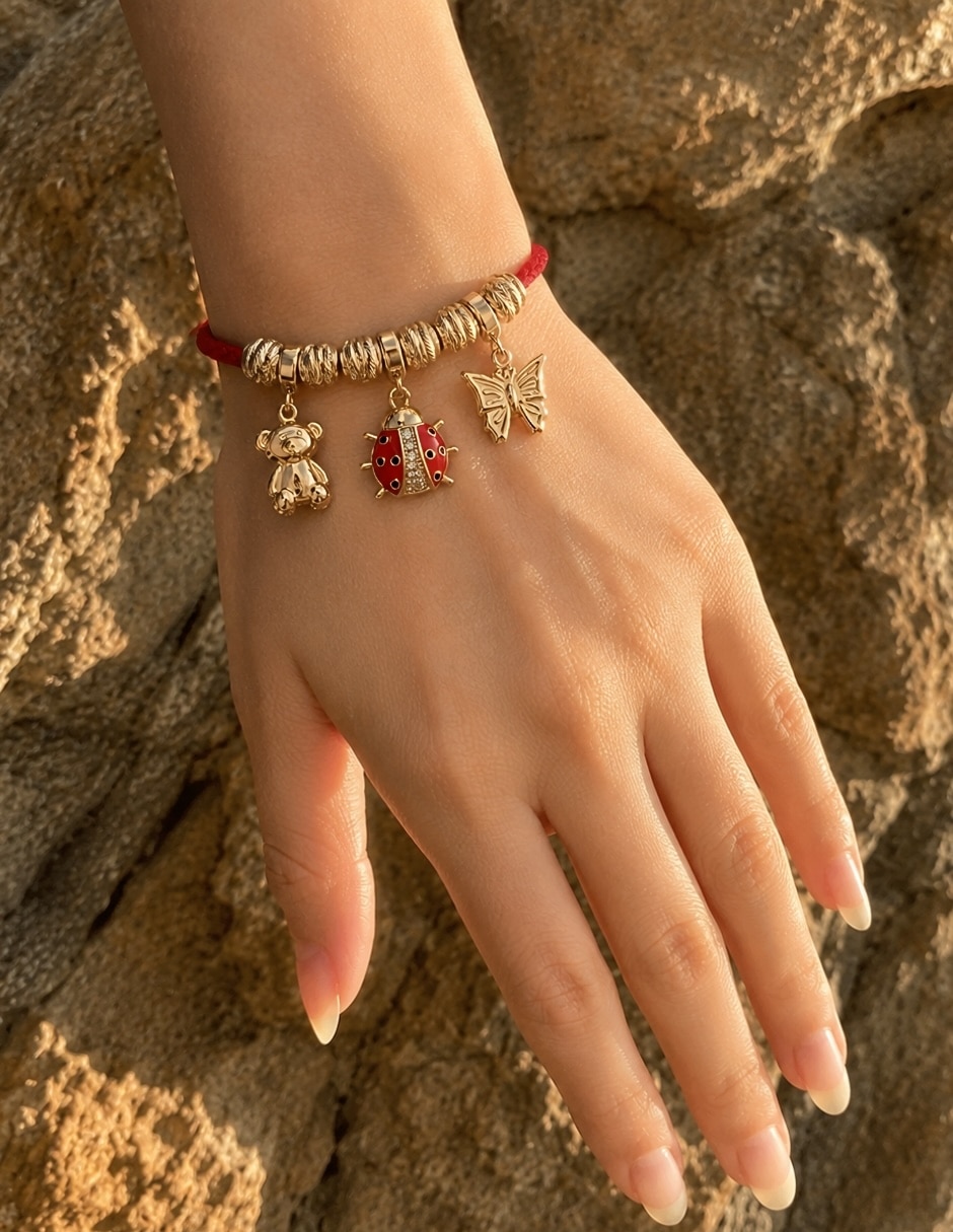 Pulsera con primavera acabado 4