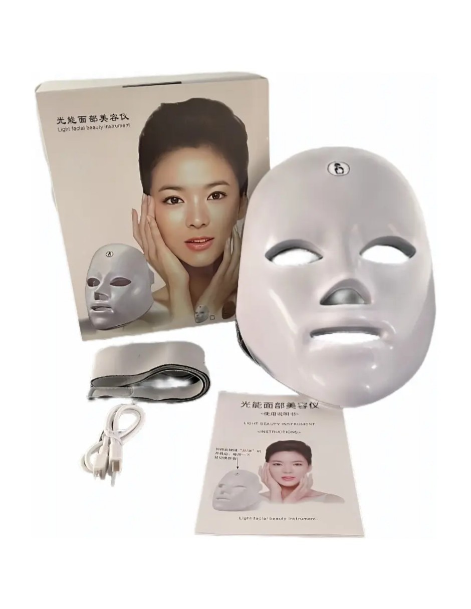Máscara facial led 3