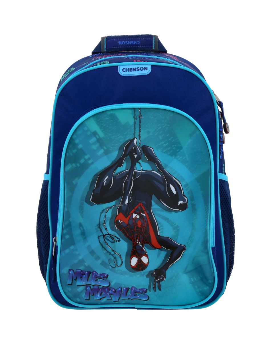 Mochila escolar miles morales telt para niño