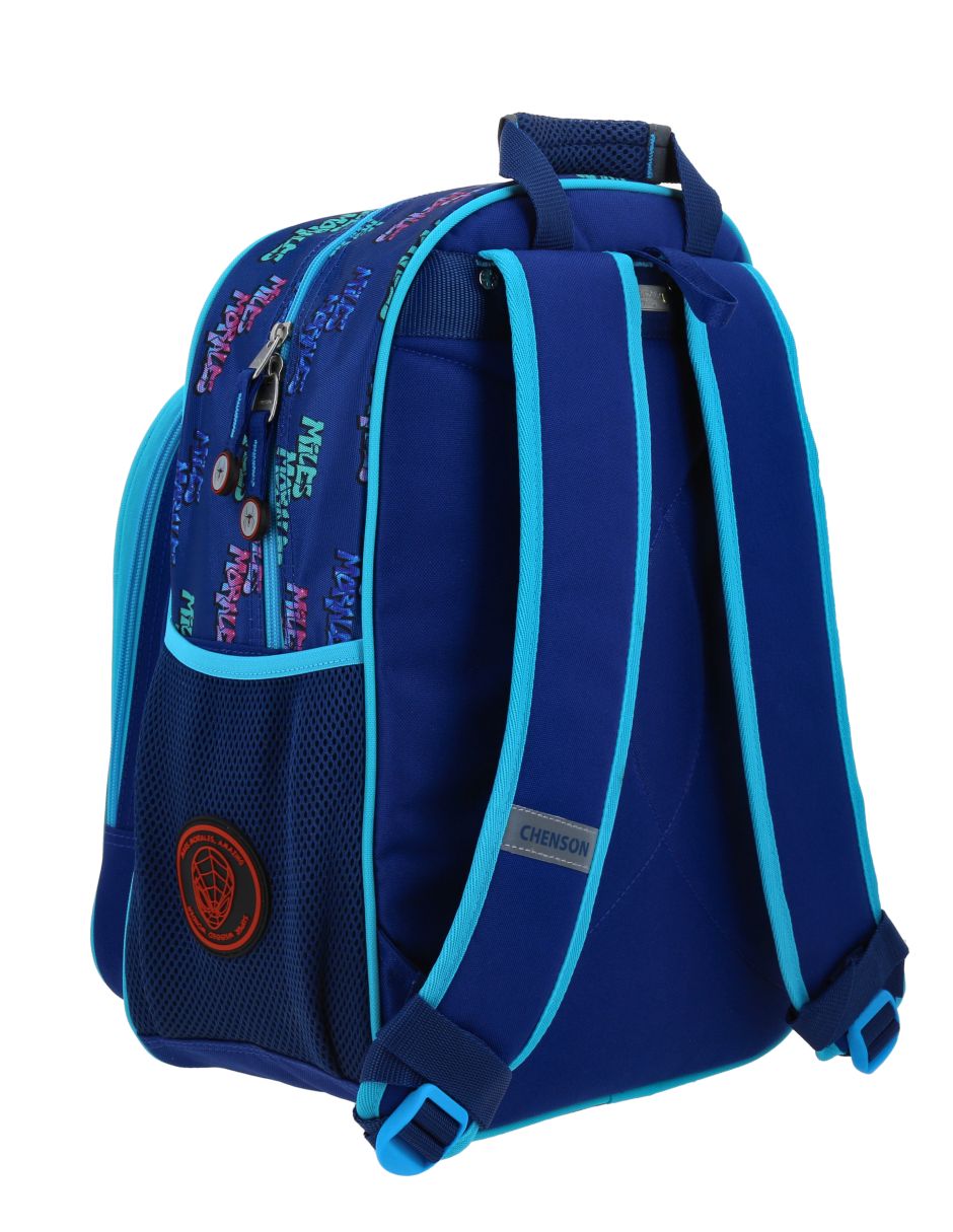 Mochila escolar miles morales telt para niño 8