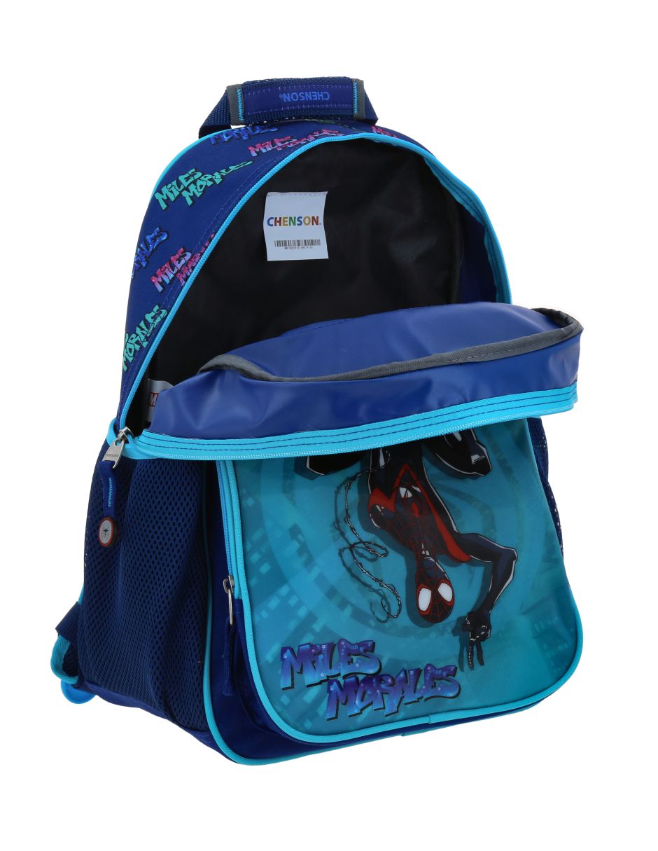 Mochila escolar miles morales telt para niño 7