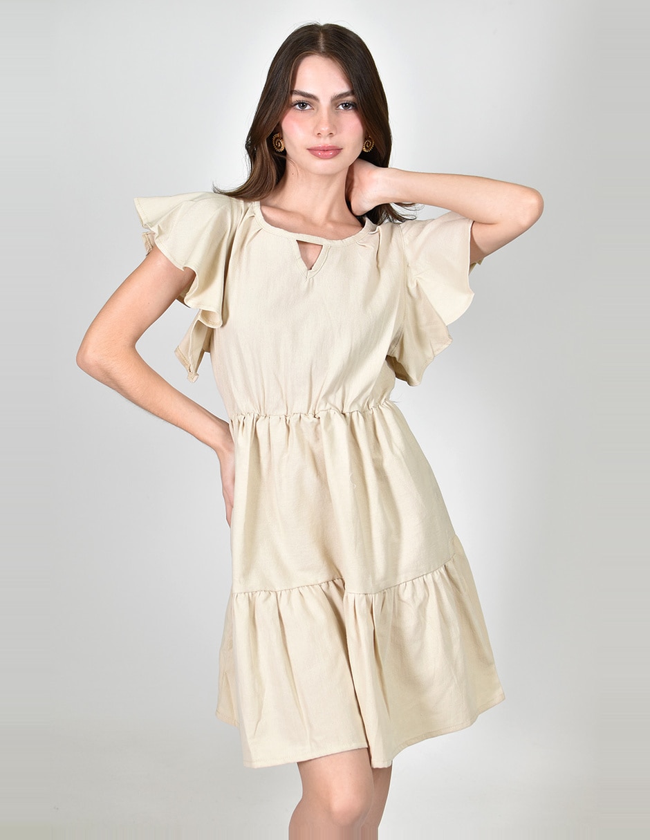Vestido arriba rodilla casual para mujer Vestido arriba rodilla casual para mujer