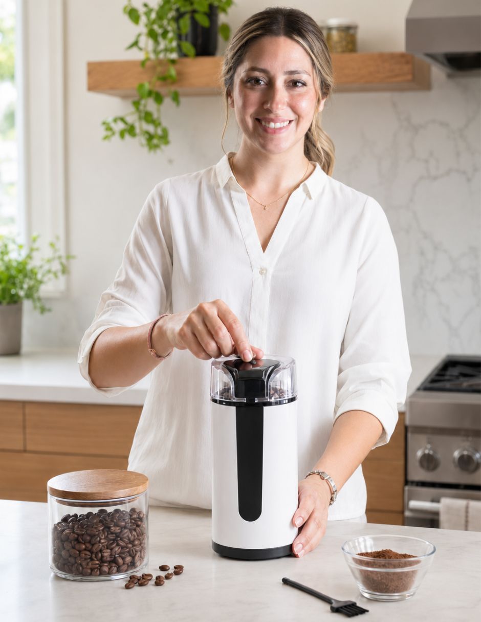 Molino café iq tech de acero