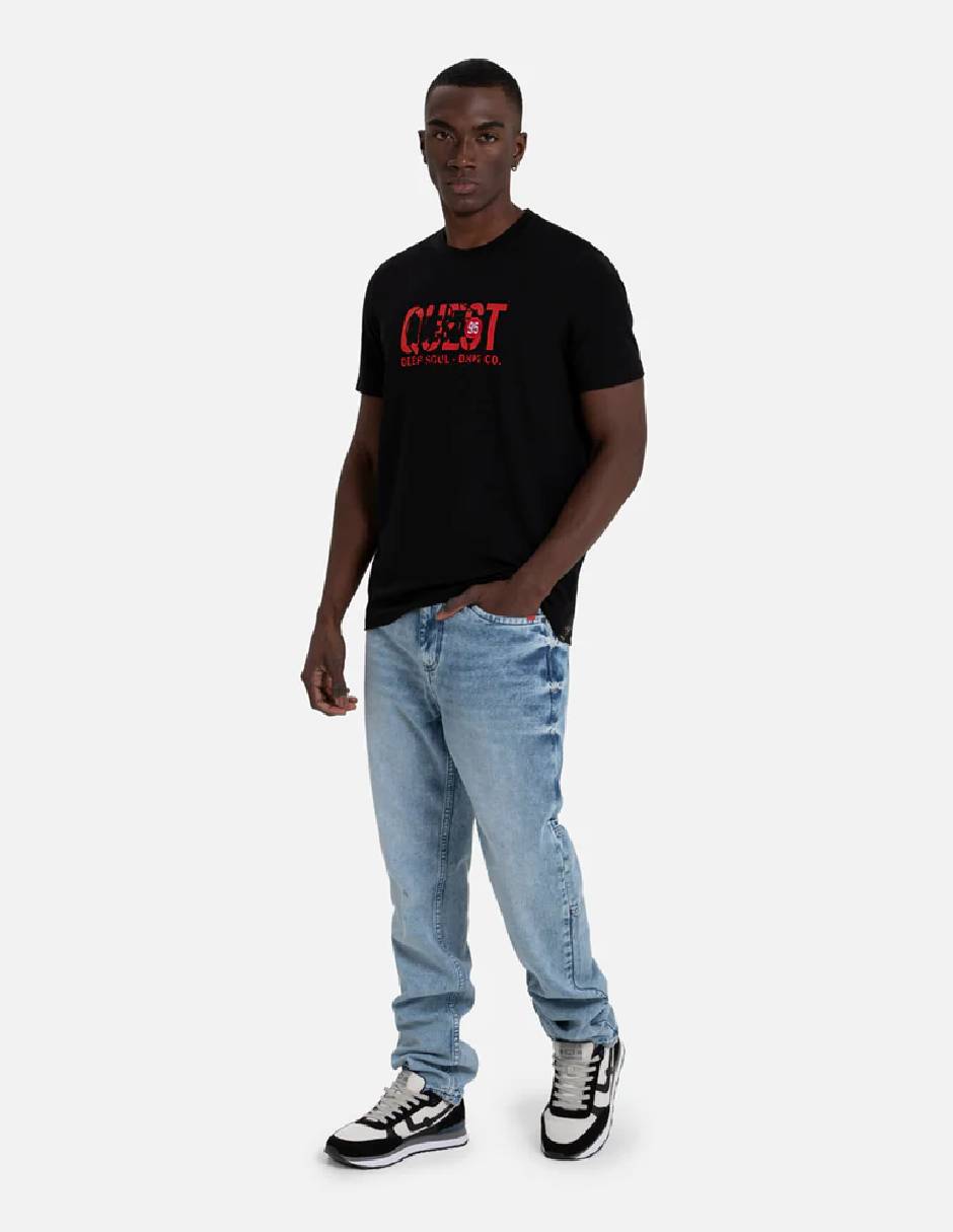 Playera cuello redondo para hombre 4