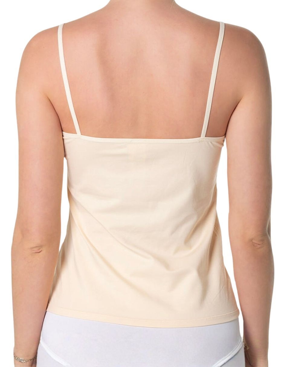 Camiseta oscar hackman cuello v regular sin manga de algodón pima 2