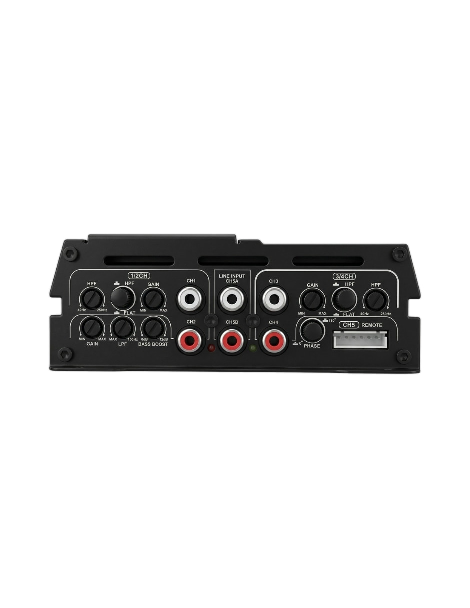 Amplificador para auto rks-p900.5dm de 0.2-6.0 v 6