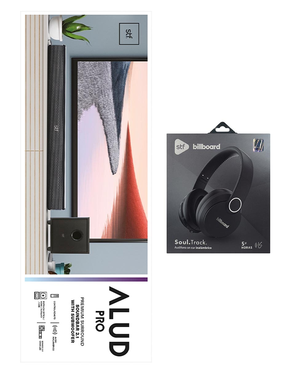 Barra de sonido STF con subwoofer 8