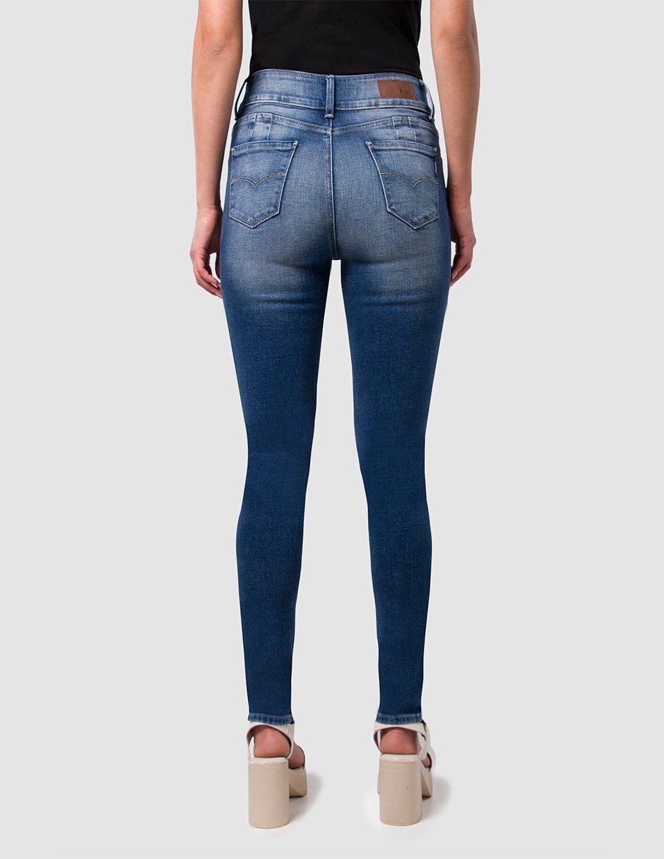 Jeans/Jegging/Jeans jogger Regular Skinny Cintura alta Katia Skinny Cintura Alta Katia Skinny Cintura Alta para mujer 2