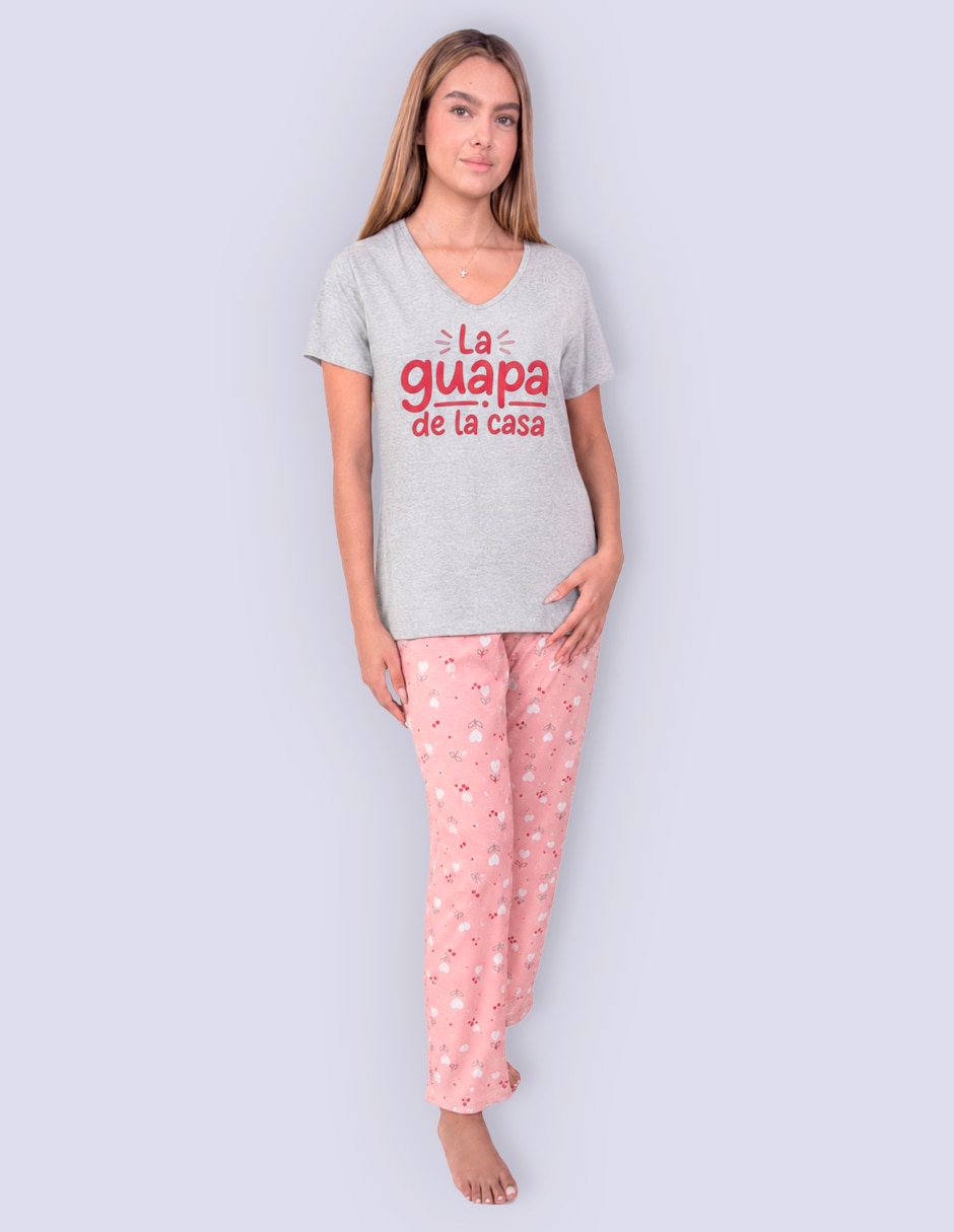 Conjunto pijama twins para mujer