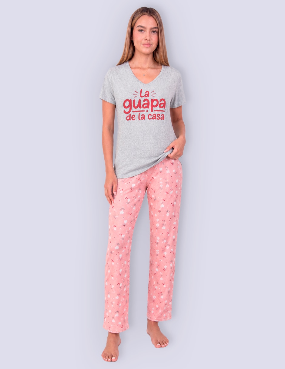 Conjunto pijama twins para mujer