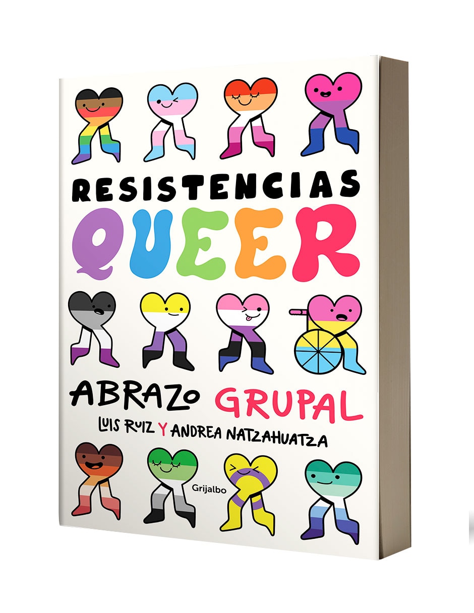 Libro Resistencias Queer Abrazo Grupal de Andrea Natzahuatza 2