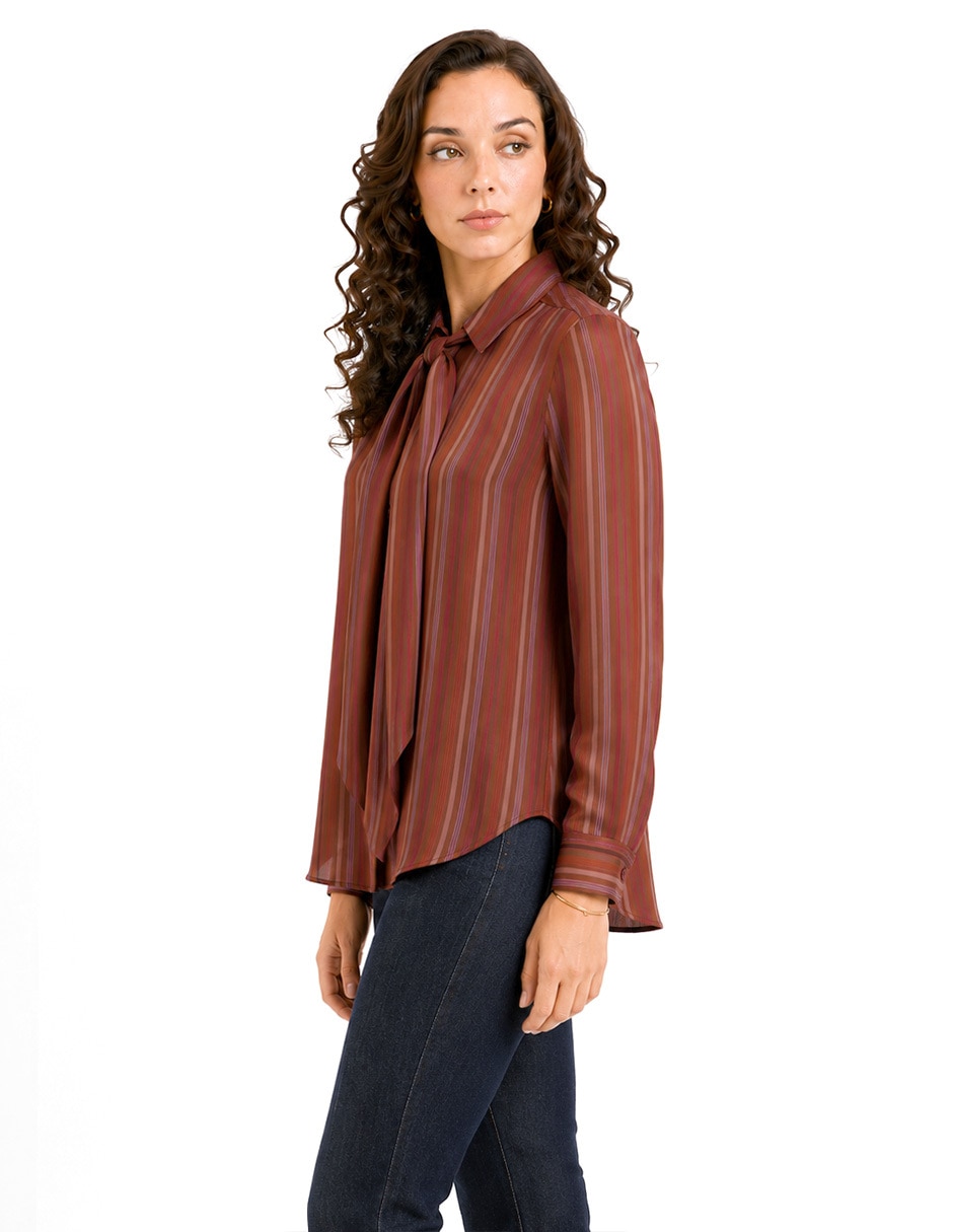 Blusa manga larga para mujer 5