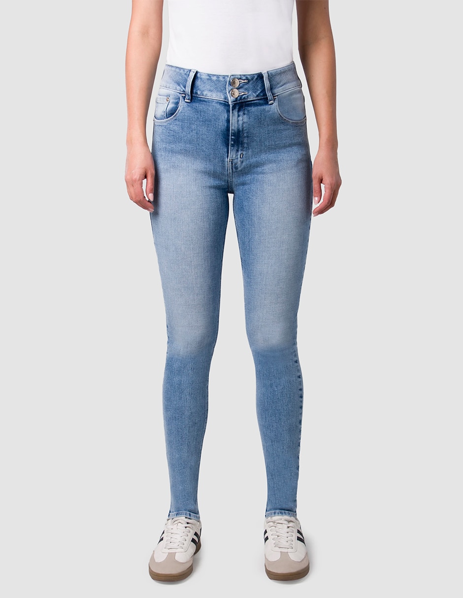 Jeans/Jegging/Jeans jogger Regular Skinny Cintura alta Katia Skinny Cintura Alta Katia Skinny Cintura Alta para mujer Jeans/Jegging/Jeans jogger Regular Skinny Cintura alta Katia Skinny Cintura Alta Katia Skinny Cintura Alta para mujer