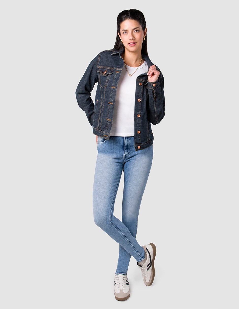 Jeans/Jegging/Jeans jogger Regular Skinny Cintura alta Katia Skinny Cintura Alta Katia Skinny Cintura Alta para mujer 3