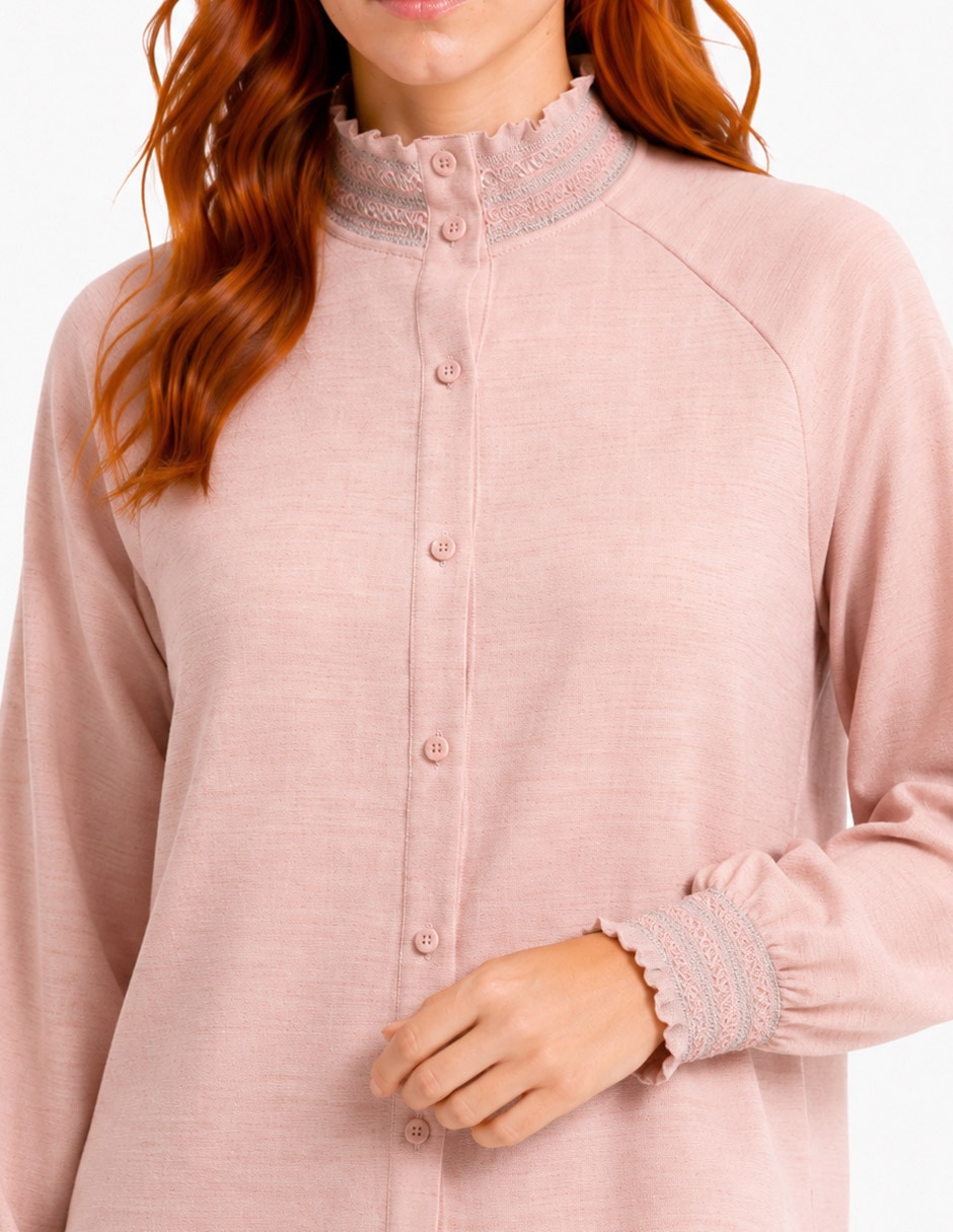 Blusa manga larga para mujer 2