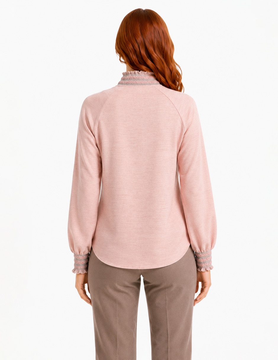 Blusa manga larga para mujer 3