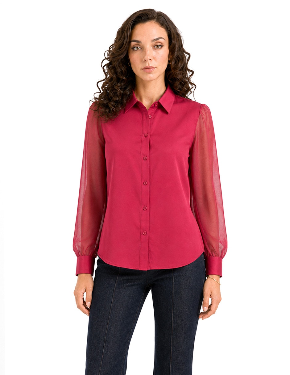 Blusa manga larga para mujer Blusa manga larga para mujer
