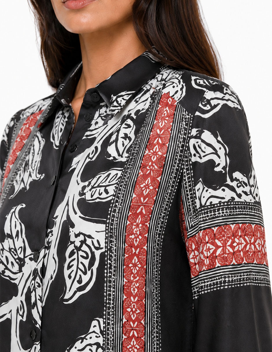 Blusa manga larga para mujer 2