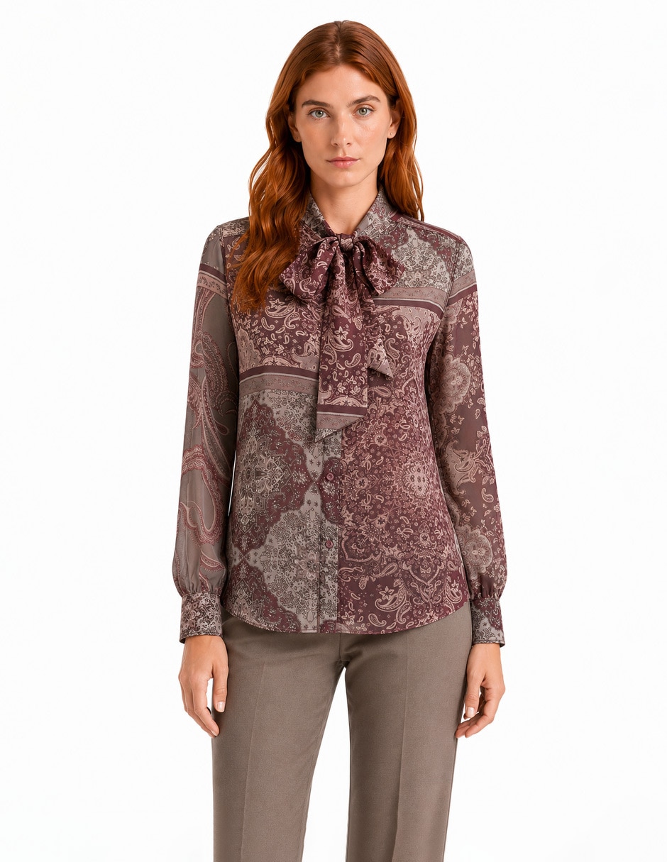 Blusa manga larga para mujer Blusa manga larga para mujer