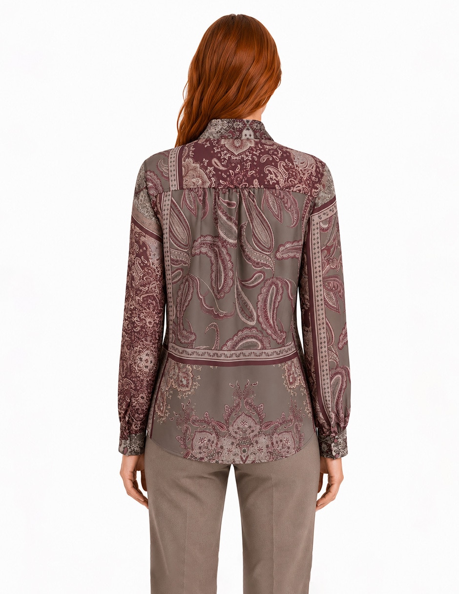 Blusa manga larga para mujer 3
