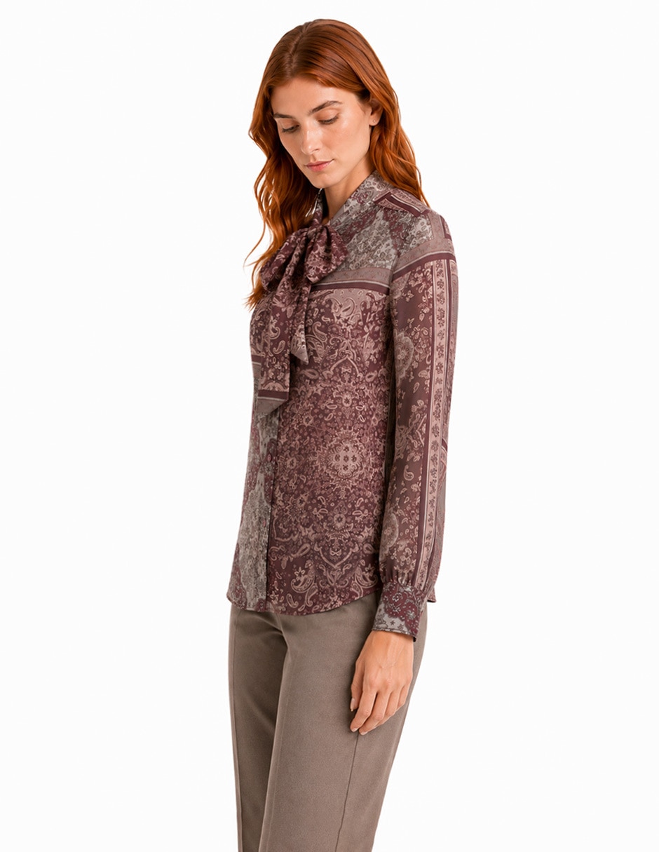 Blusa manga larga para mujer 6