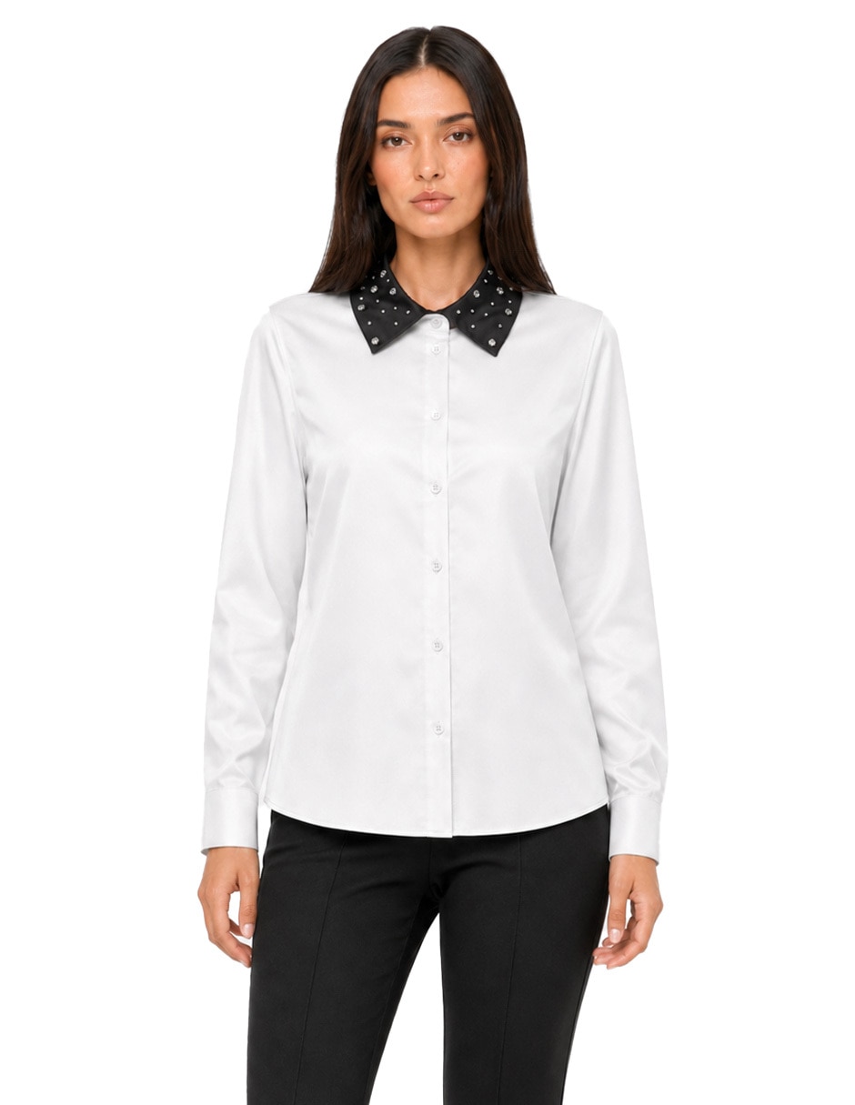 Blusa Foley's manga larga para mujer