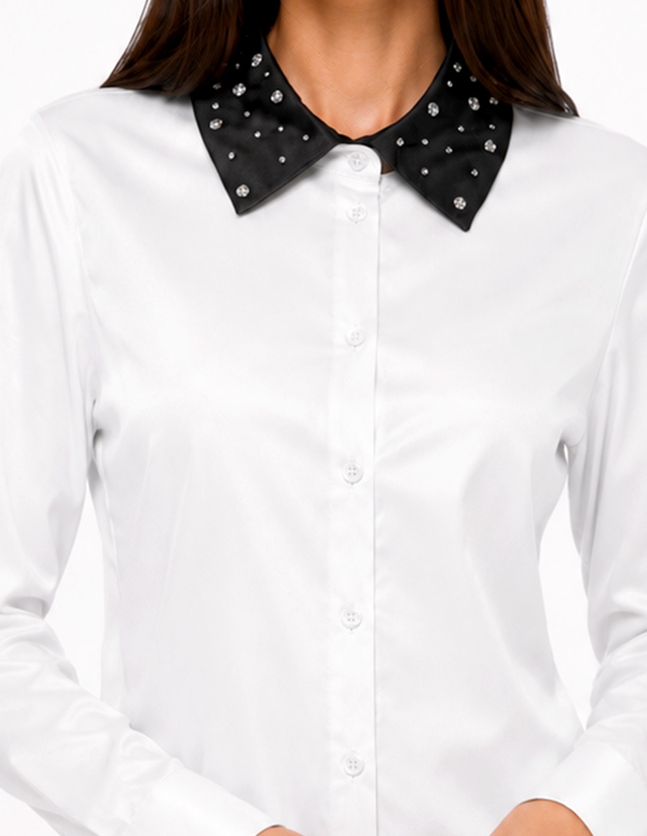 Blusa Foley's manga larga para mujer