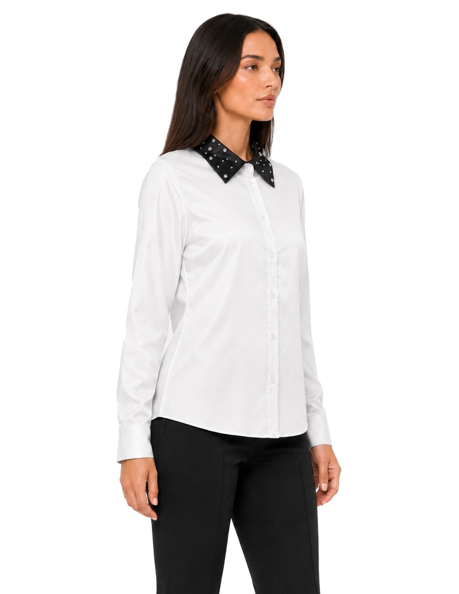 Blusa Foley's manga larga para mujer