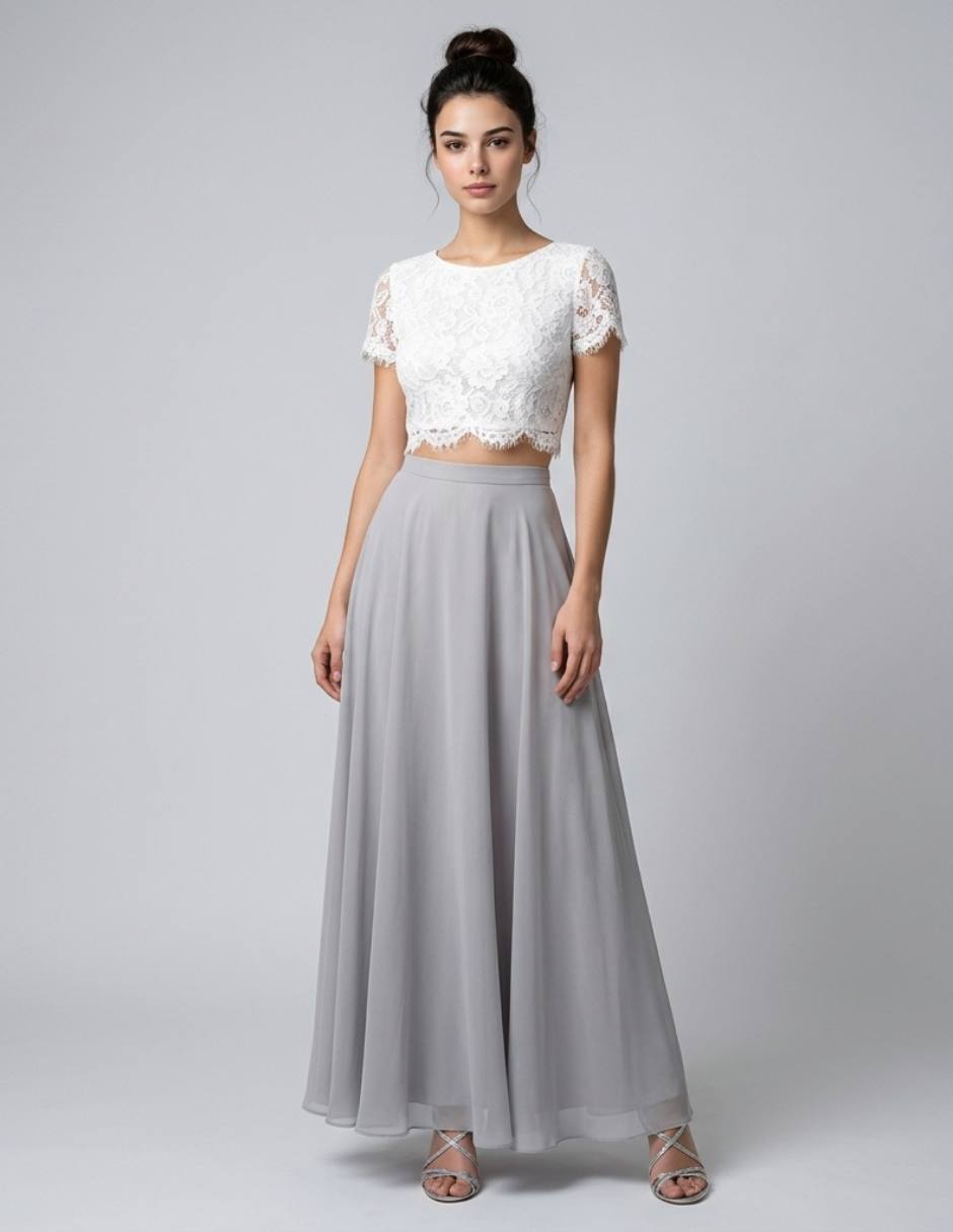 Vestido largo casual para mujer