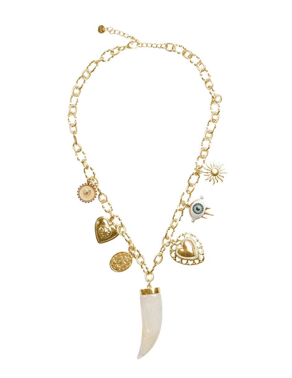 Collar de colmillo azaria