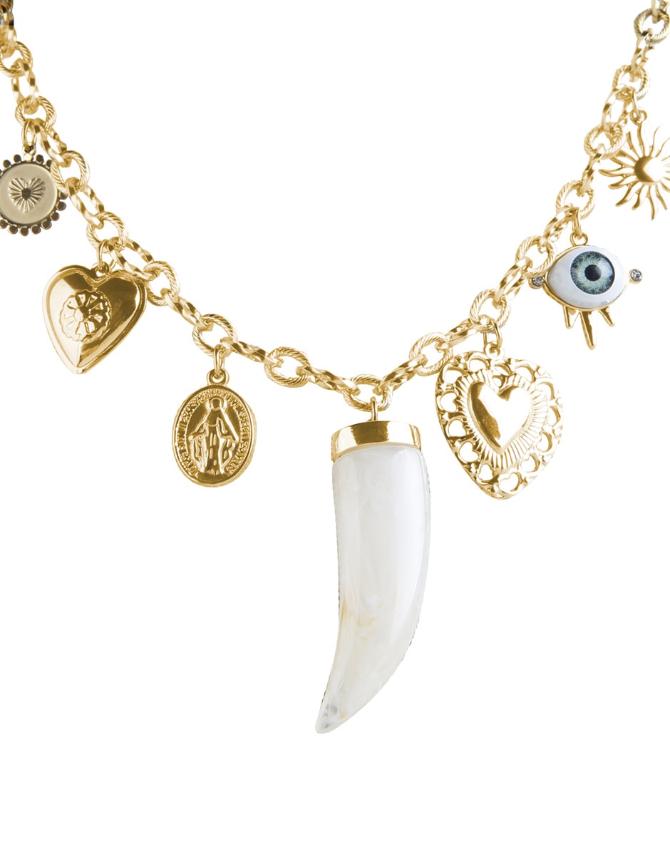 Collar de colmillo azaria 2