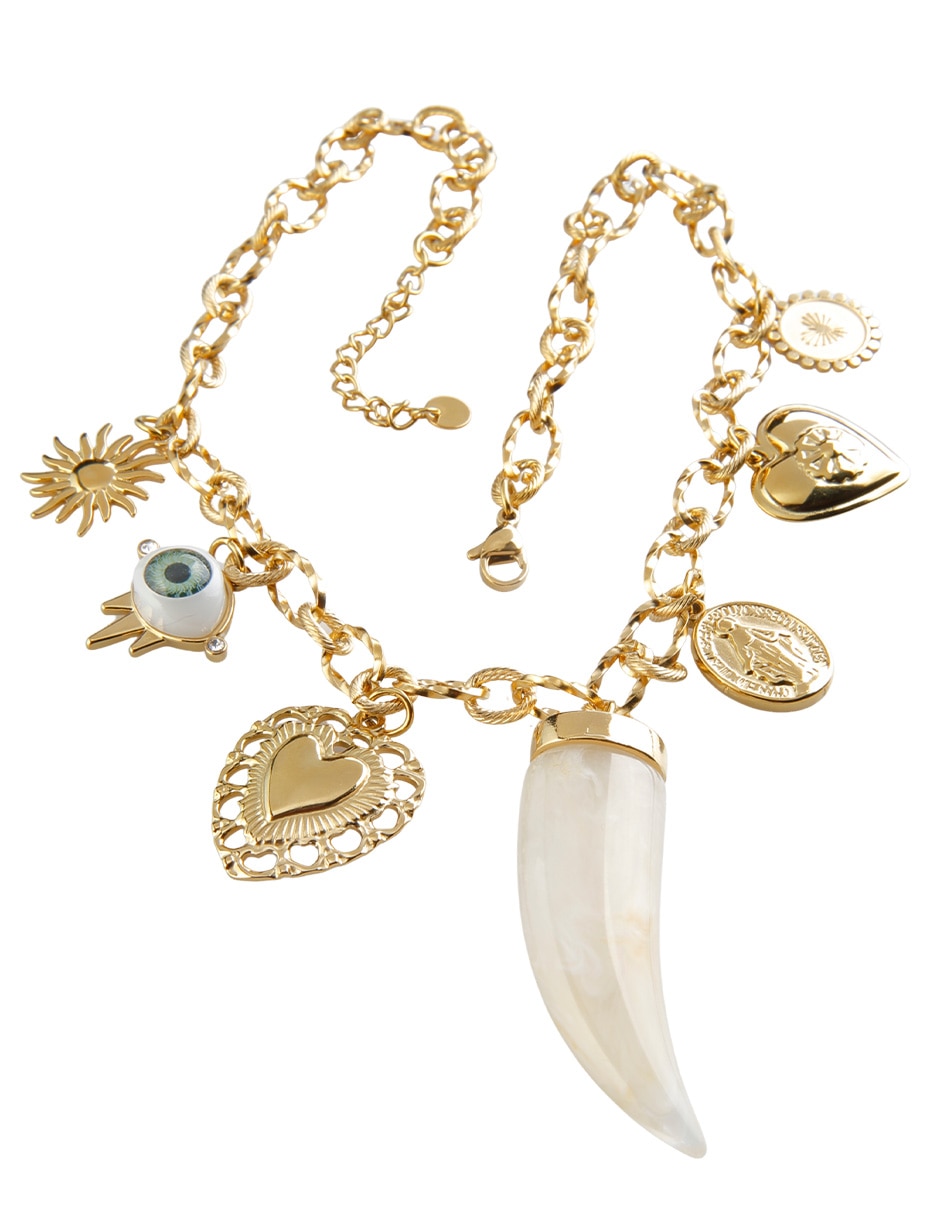 Collar de colmillo azaria 5