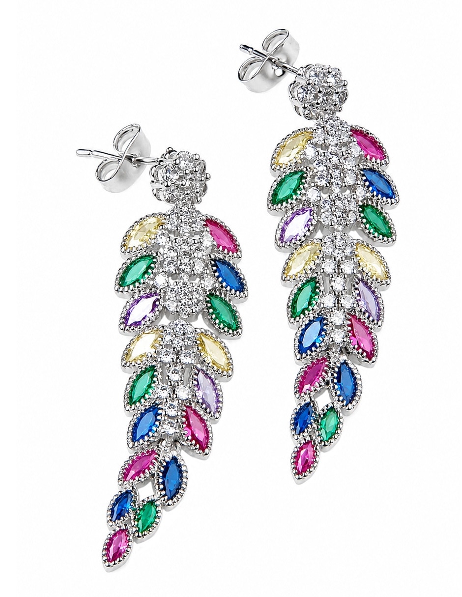 Broqueles anillo vibes con acabado zirconia Broqueles anillo vibes con acabado zirconia