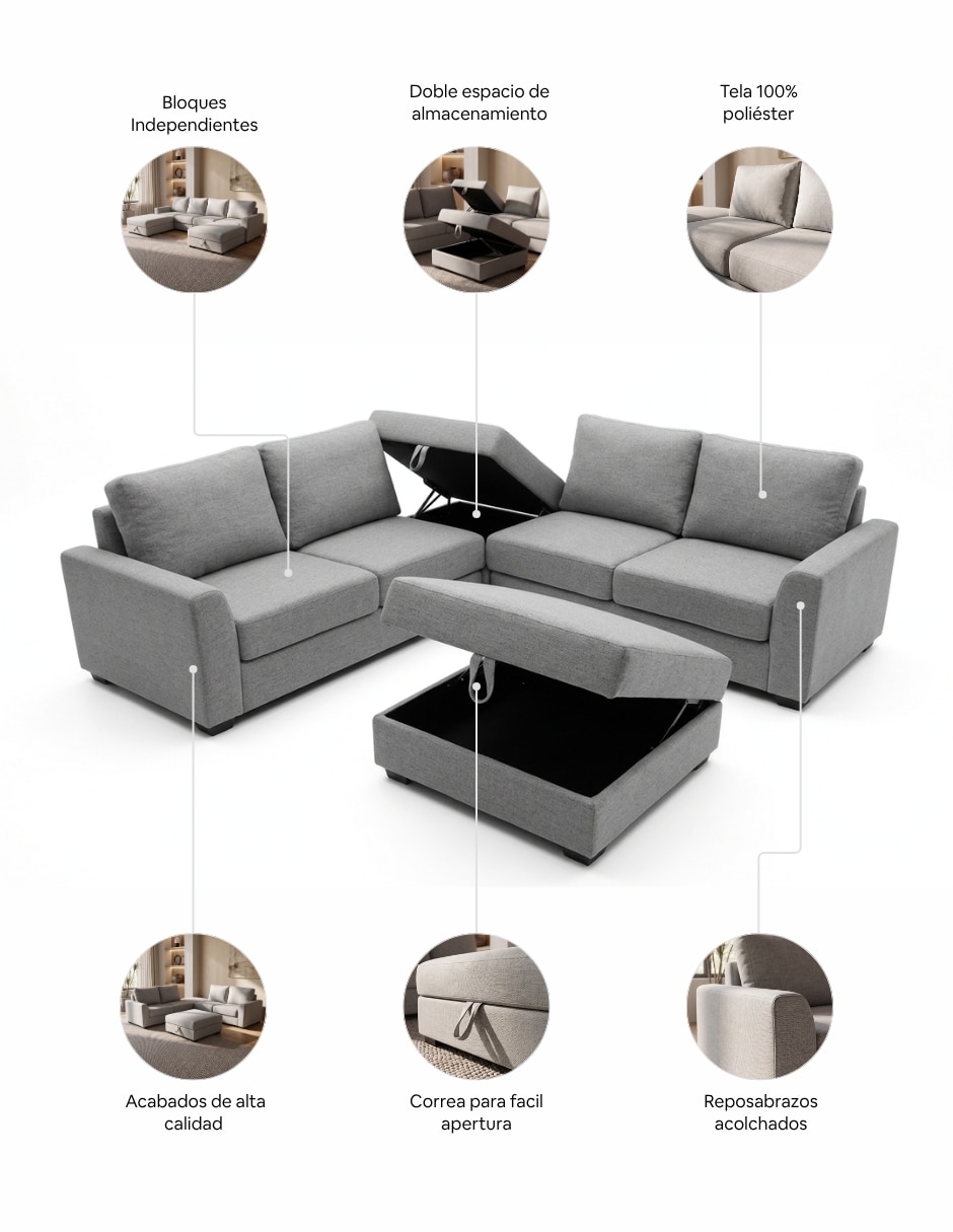 Sala modular de poliéster 2