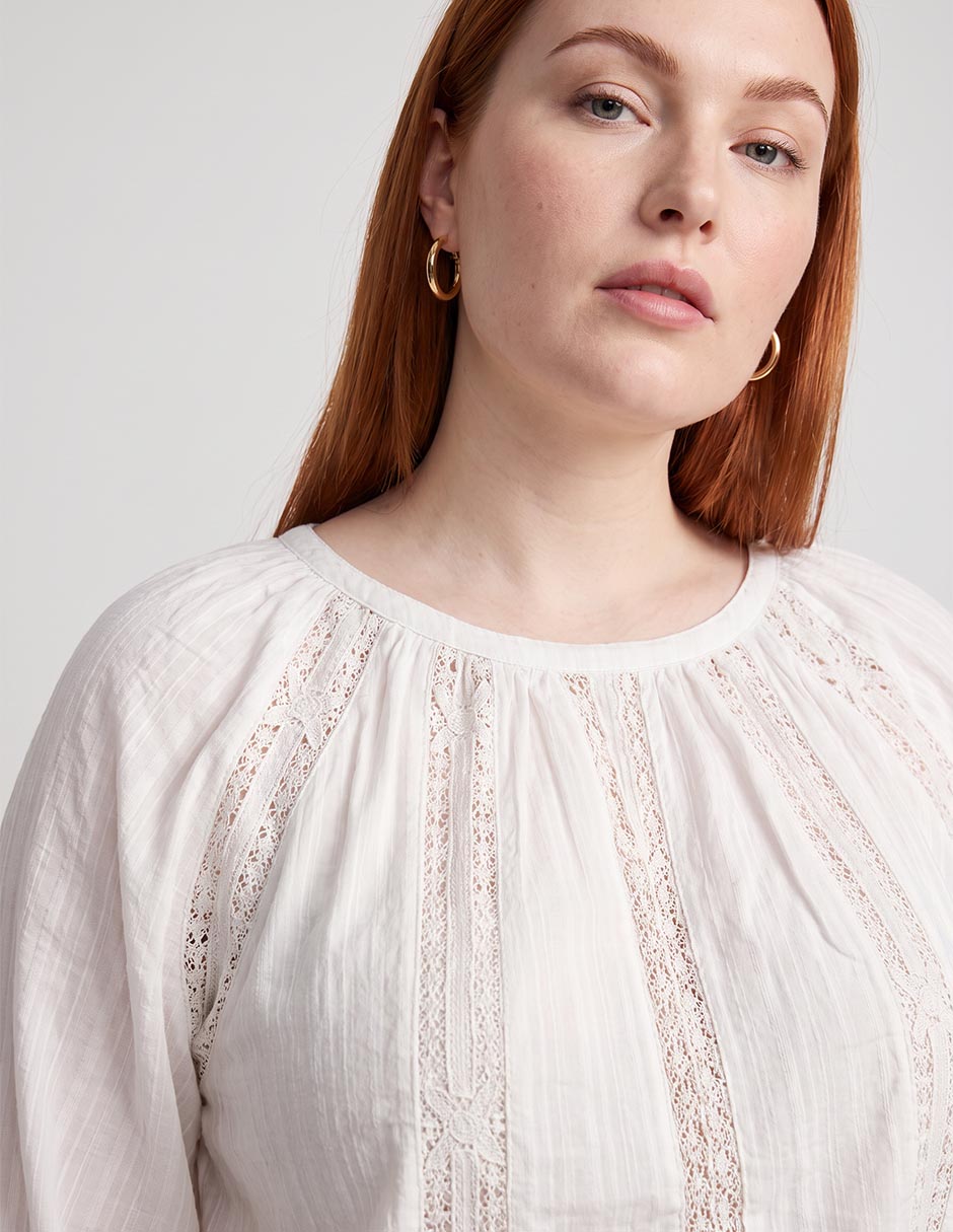 Blusa manga 3/4 para mujer 4