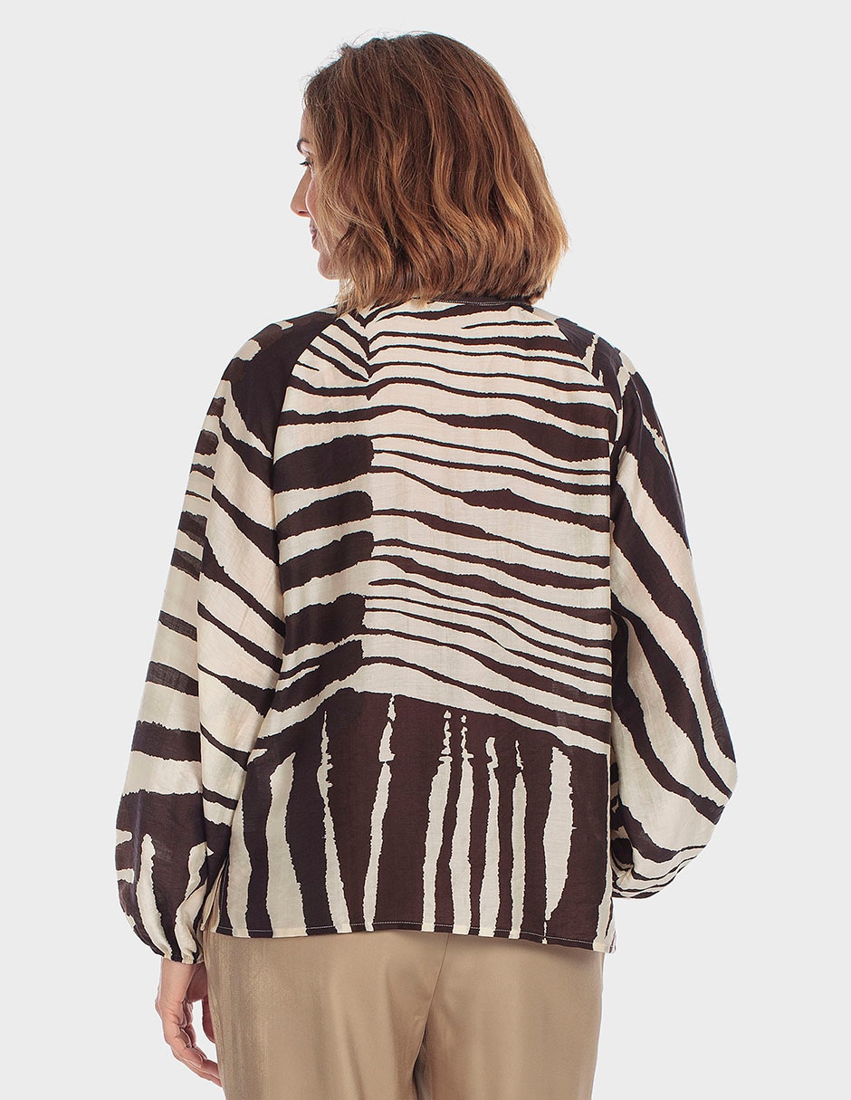 Blusa manga larga para mujer 2