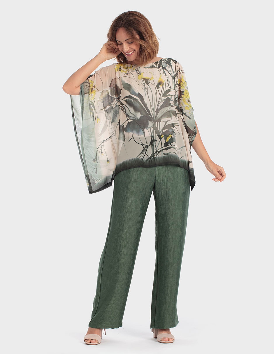 Blusa manga 3/4 para mujer 4