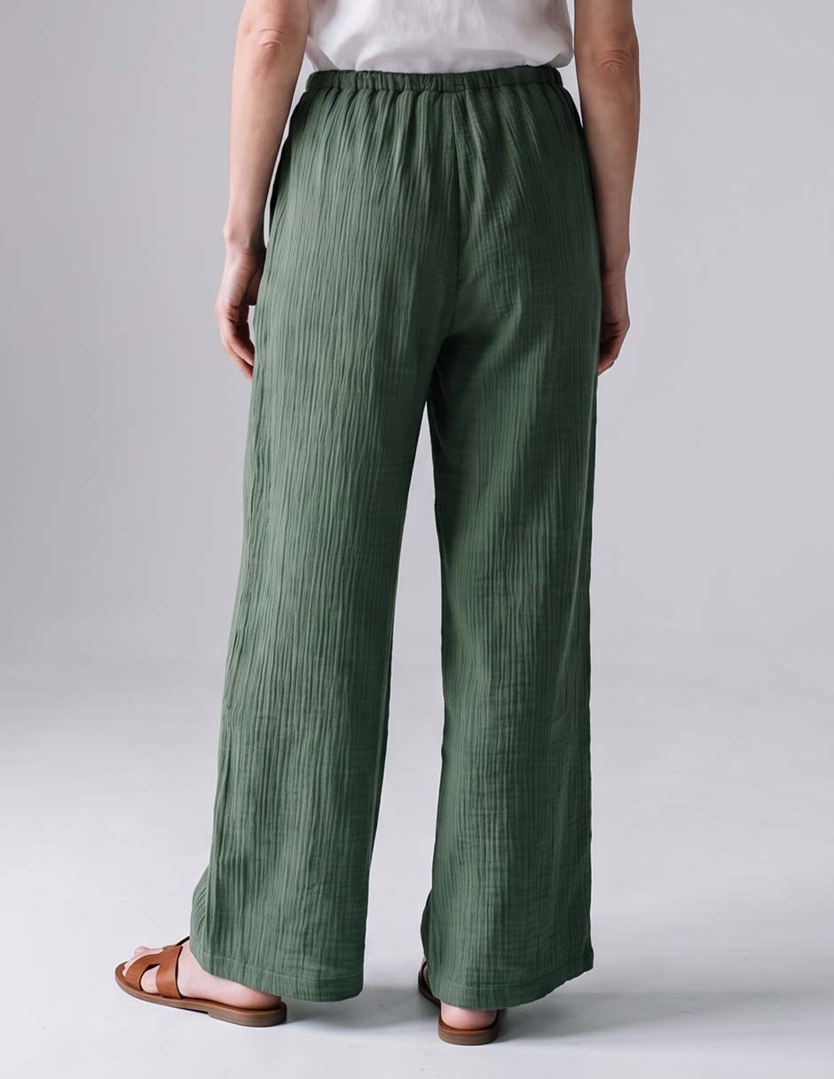 Pantalón relaxed casual para mujer 2