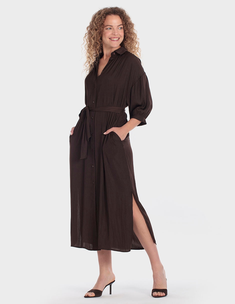 Vestido crop casual para mujer