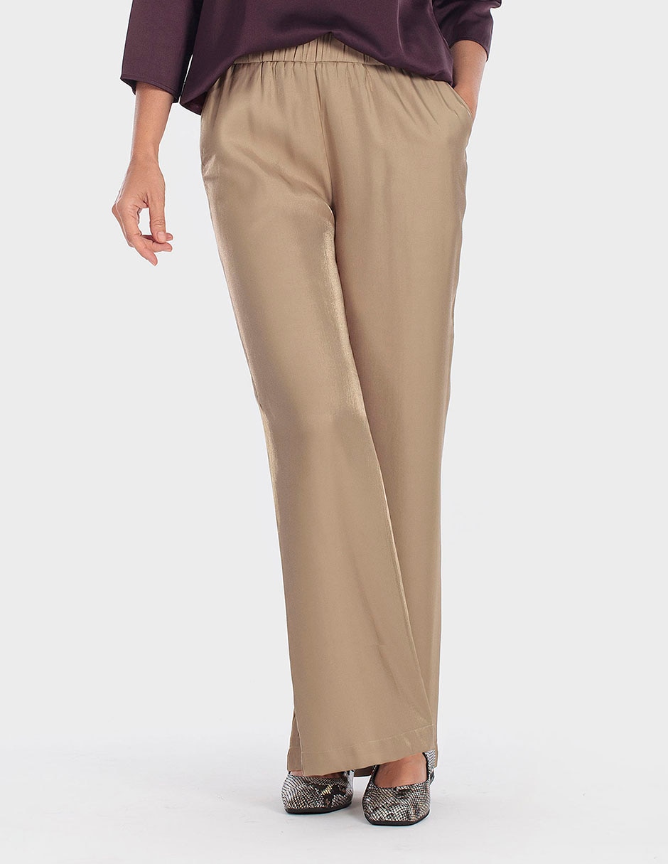 Pantalón capri casual Punt Roma para mujer