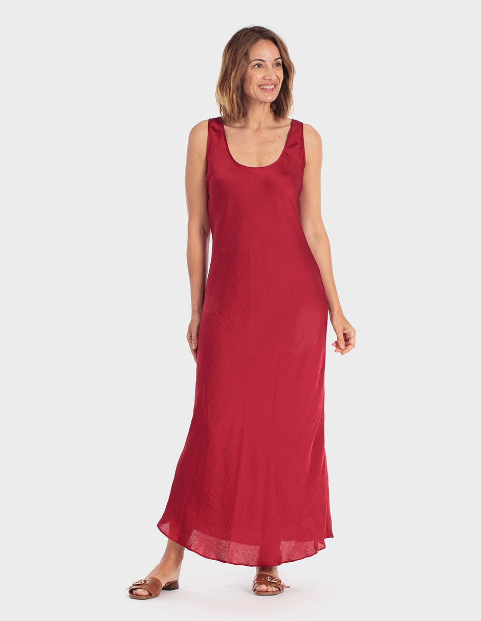 Vestido largo casual para mujer