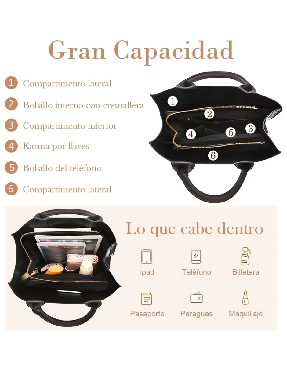 Bolsa bandolera para mujer 3