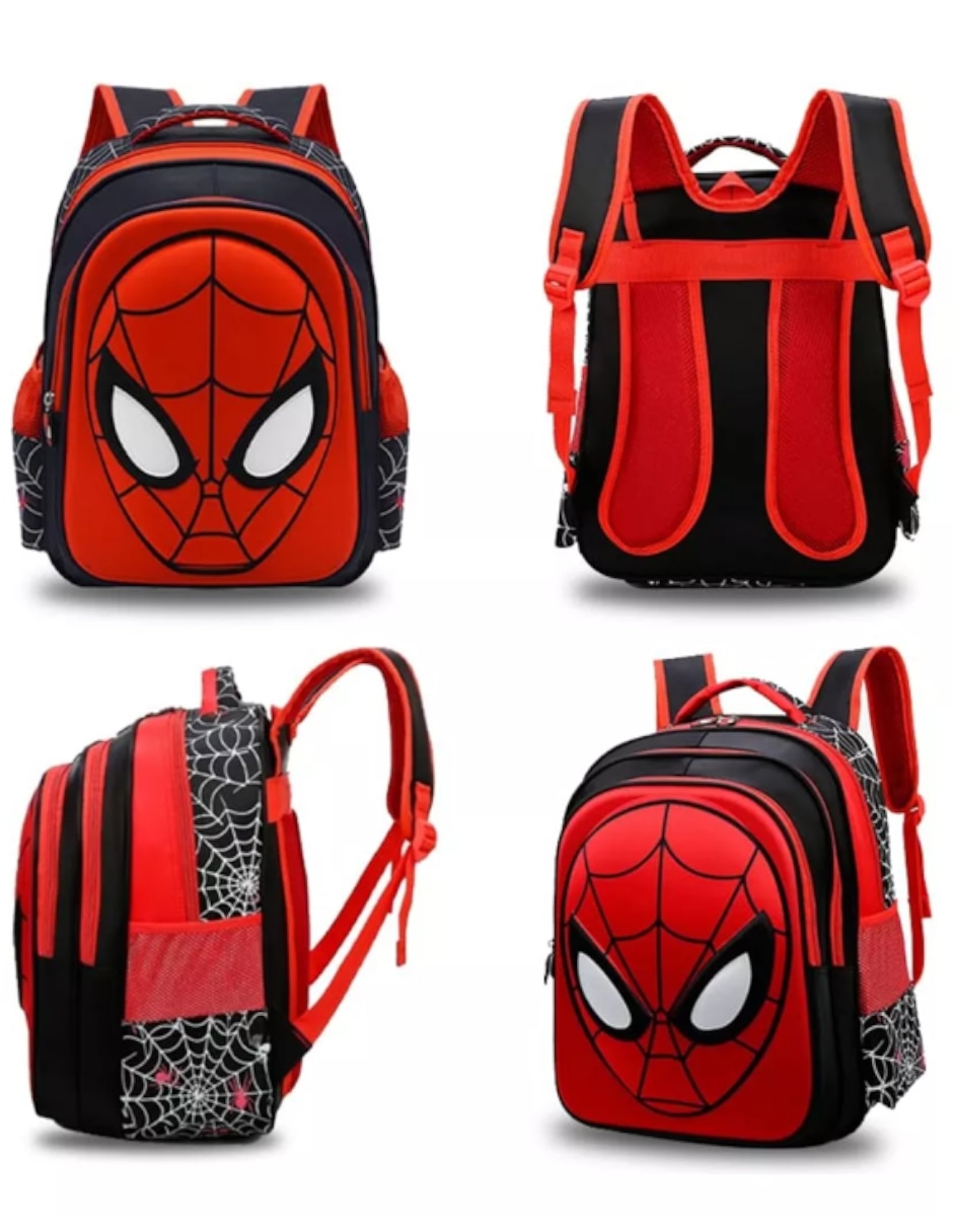 Mochila infantil marvel spiderman para niño 3