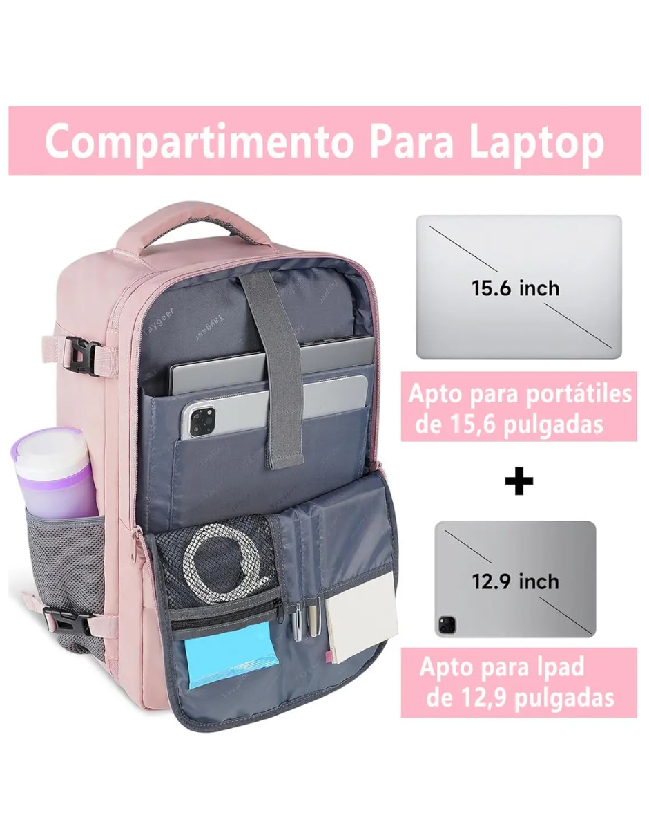 Mochila para viaje para mujer 3