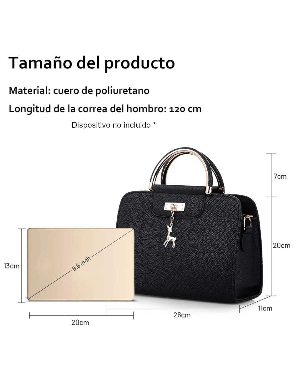 Bolsa shoulder genérica para mujer