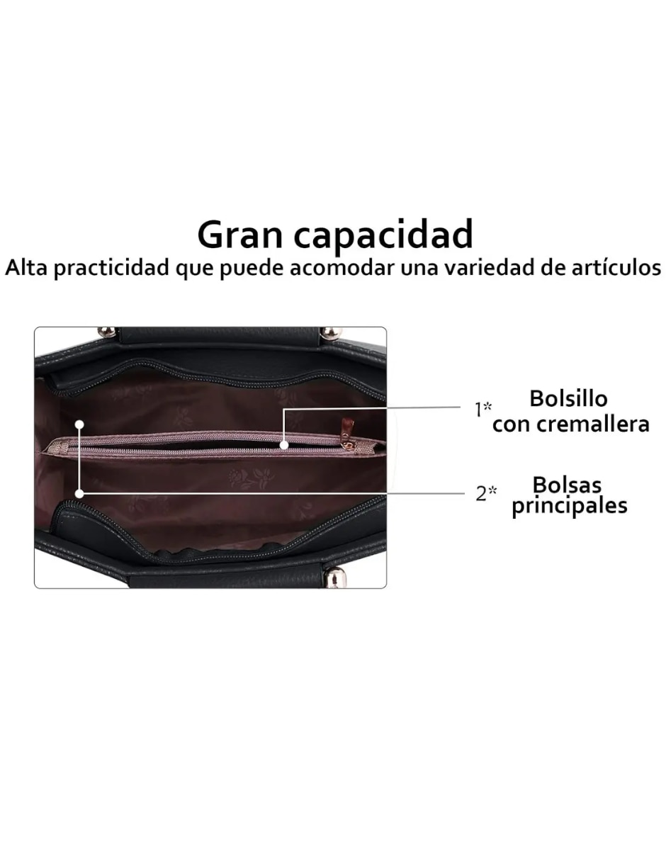 Bolsa shoulder genérica para mujer