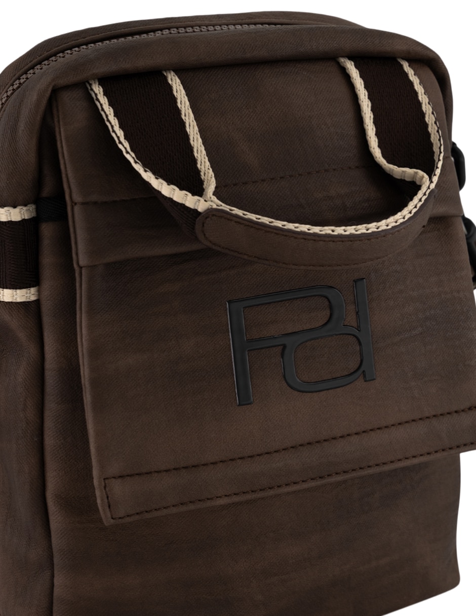 Bolsa bandolera de textil para hombre 2