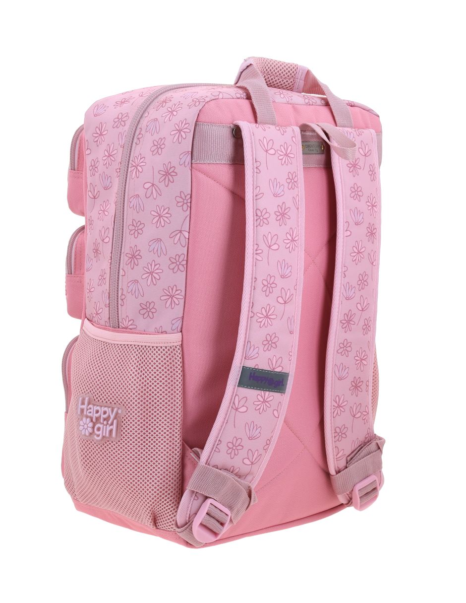 Mochila escolar happy girl jilly para niña 2